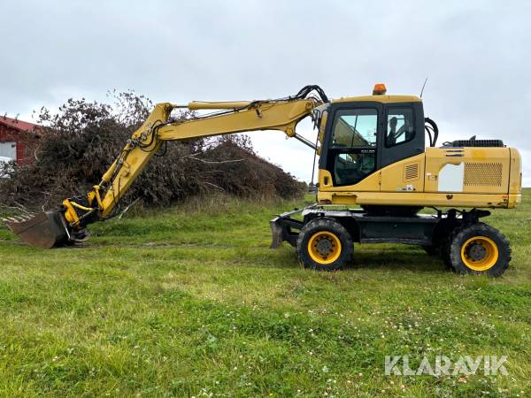 Hjulgrävare Komatsu PW160ES-7K