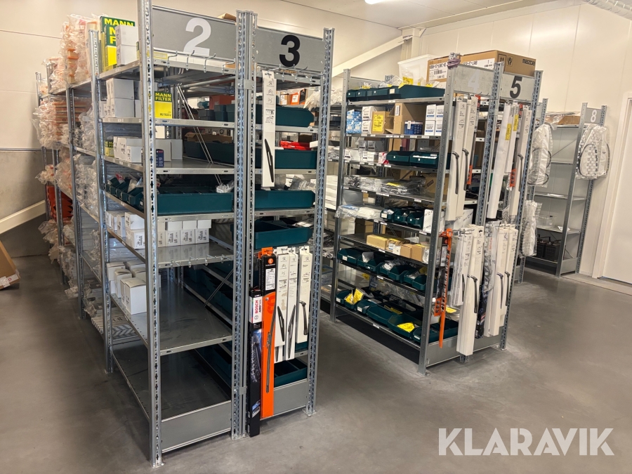 Reservdelslager fordon