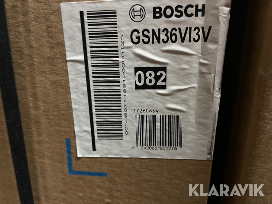 Fristående kyl och frys Bosch DWB66BC50, KSV36FI3P