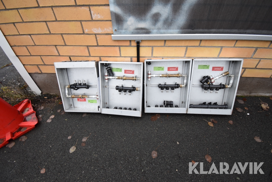 Vattenskåp VVS AB plåt 4st