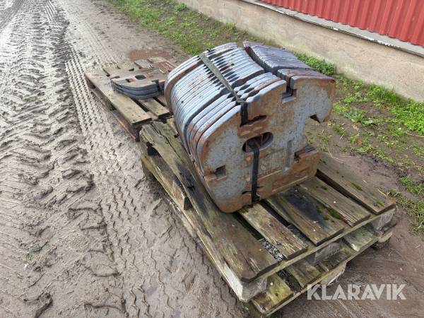Frontvikter New Holland 45 Kg 20 st