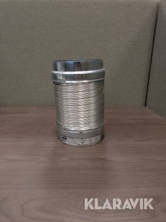 Metallslang ventilation Rec Drasuten 125-0.5 100st