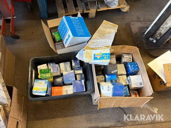 Diverse olje & bränslefilter ca 52 st