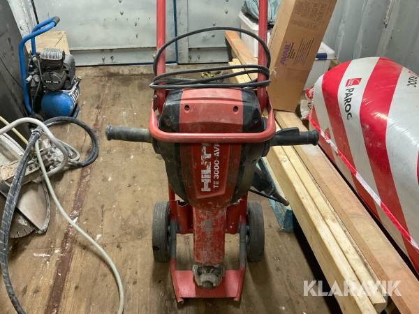 Mejselhammare med vagn Hilti TE3000-AVR