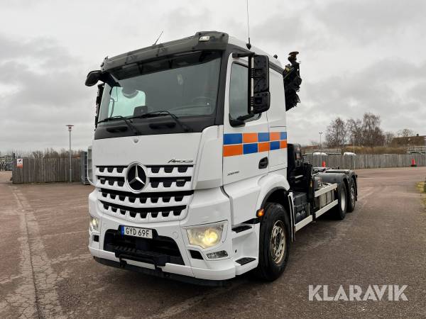 Kranväxlare Mercedes-Benz Arocs 2846L 6X2*2 HIAB X HIPRO 232 E-5