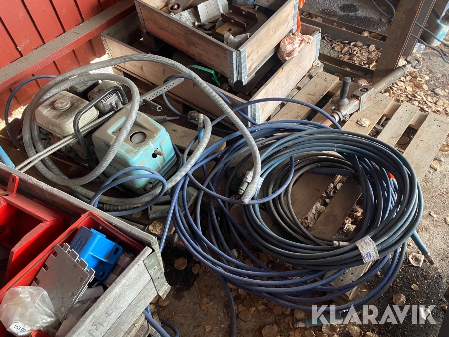 Högtryckstvätt bensindriven Kew 20A2KB med slangspråket