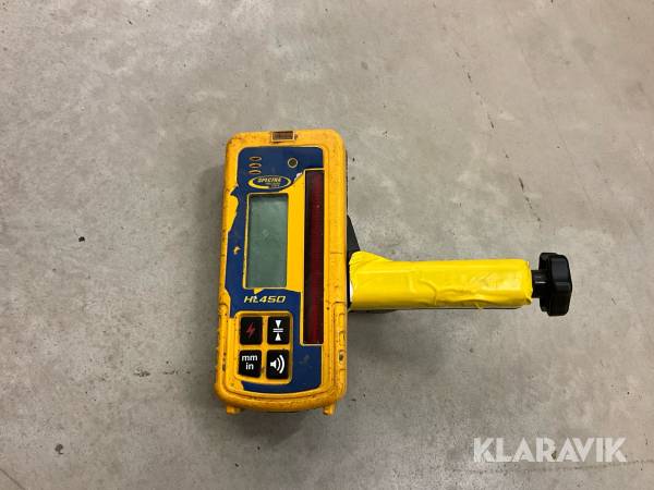 Mottagare till planlaser Spectra HL 450