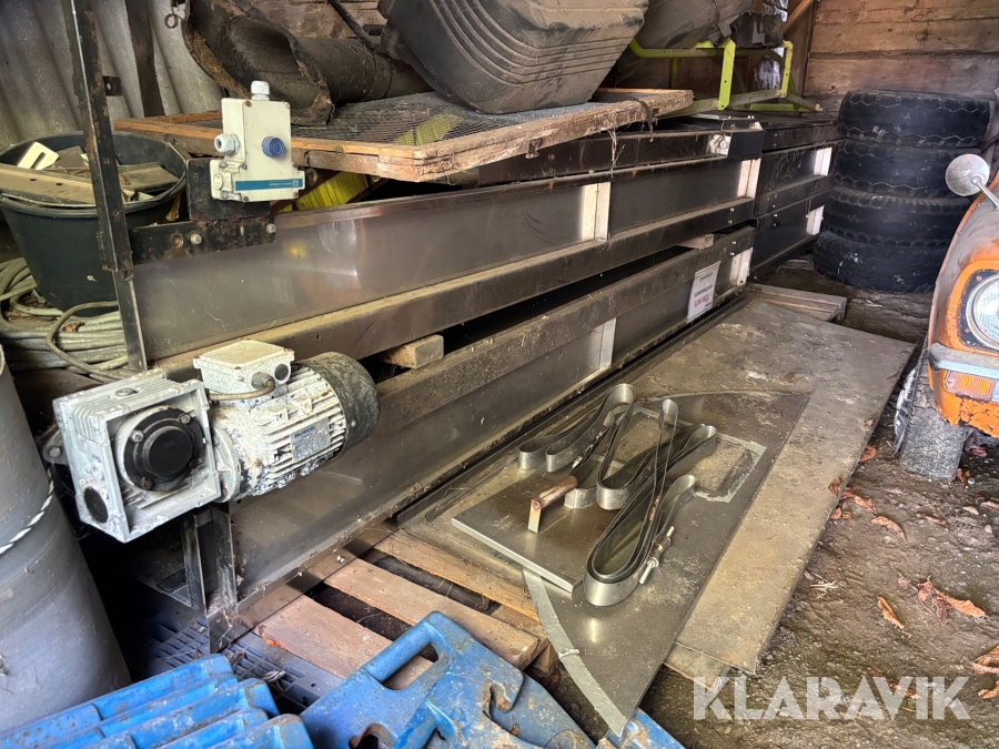 Transportband rostfritt