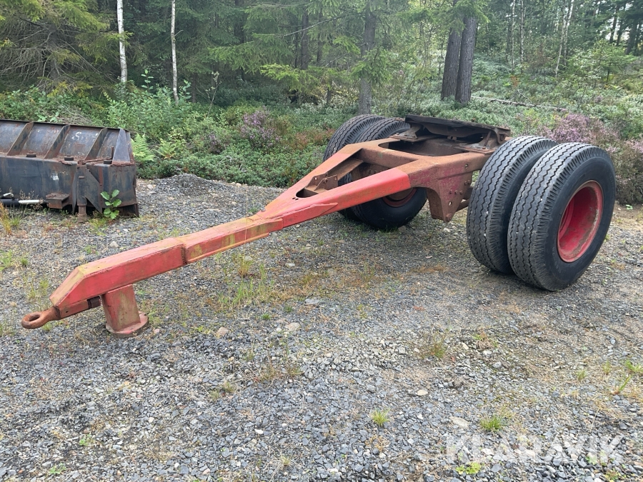 Dolly med vändskinva 2” kingpin