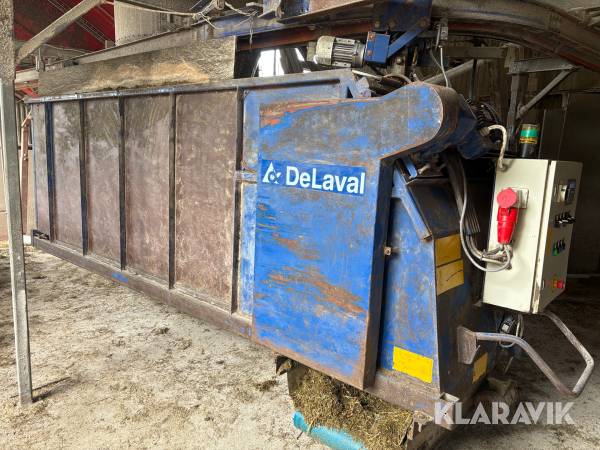 Rivarvagn/fodervagn DeLaval RA115 med display/kontrollpanel