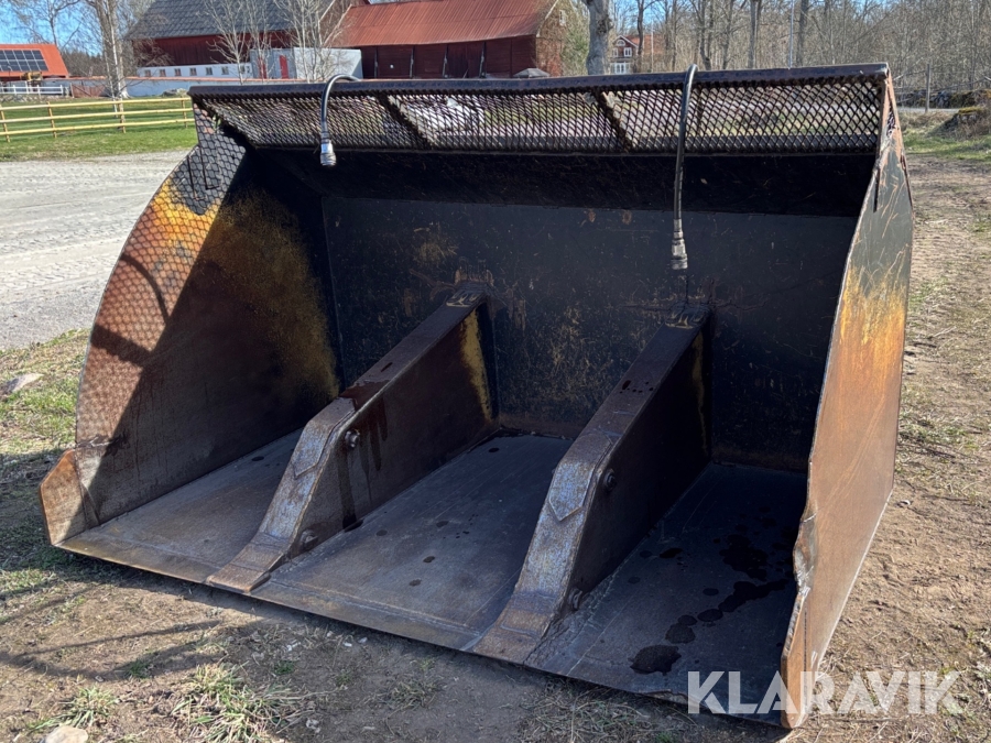 Högtippande flisskopa Stora BM