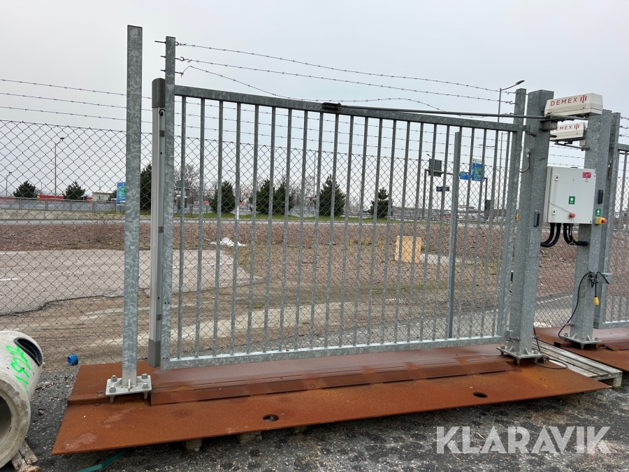 Mobil enkel slaggrind Demex