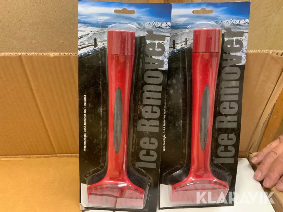 Isskrapor med belysning Ice remower 210st