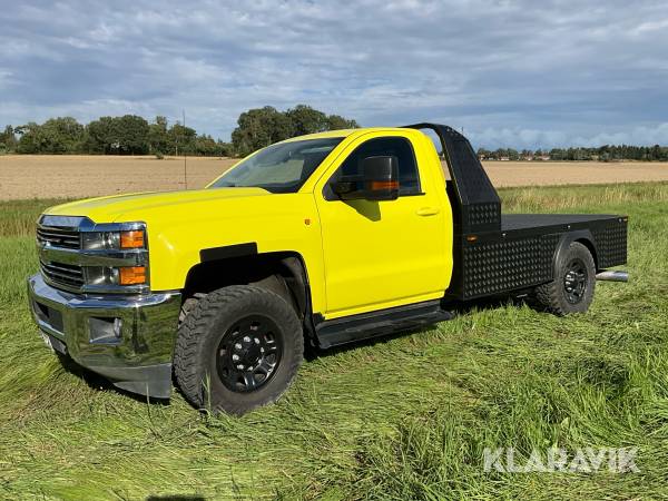 Pickup Chevrolet Silverado 3500 HD Enkelhytt 6.6 V8 Duramax 4WD