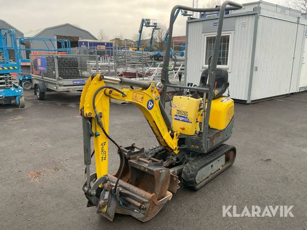 Grävmaskin Wacker Neuson E08
