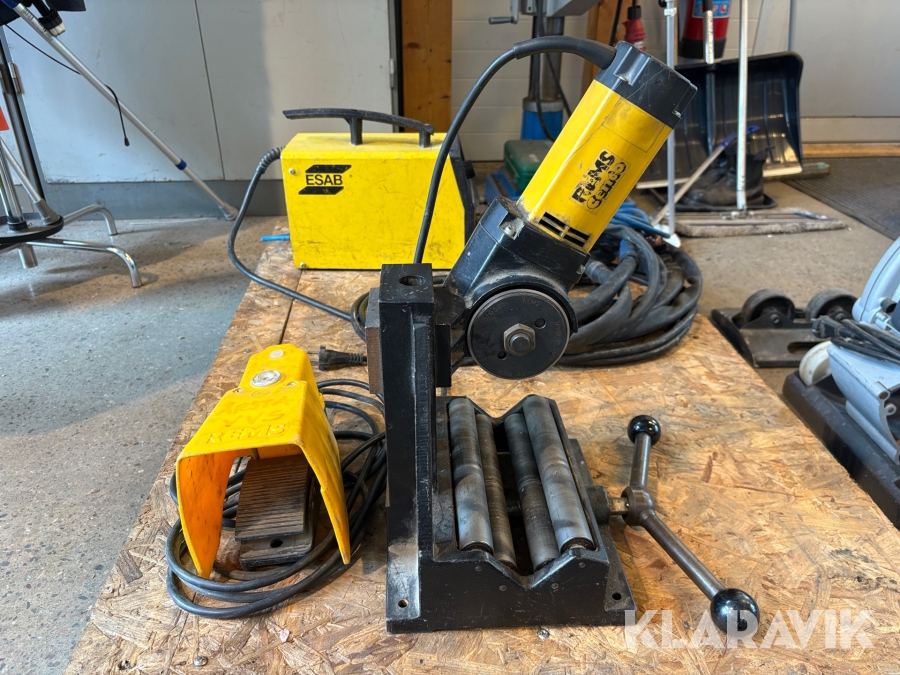 Kapmaskin för rör Rems Cento