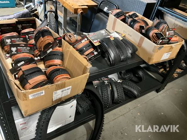 Stort parti cykeldäck MTB, gravety och gravel 202st