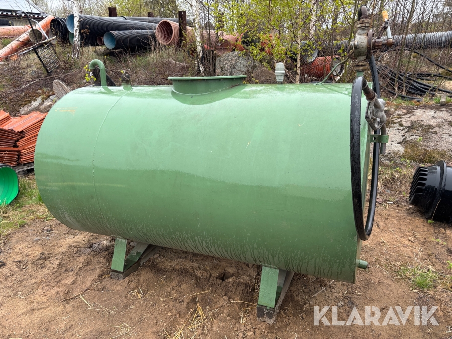 Dieseltank ABG B 2000L med pump