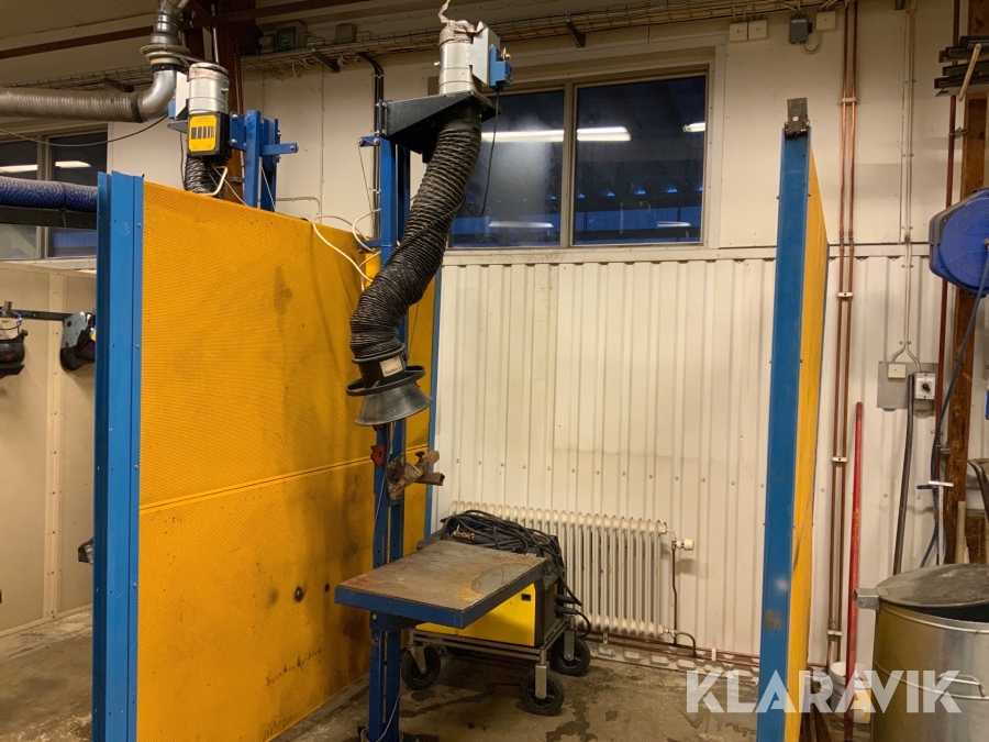 Svetsutsug Plymovent LM-2 med bord