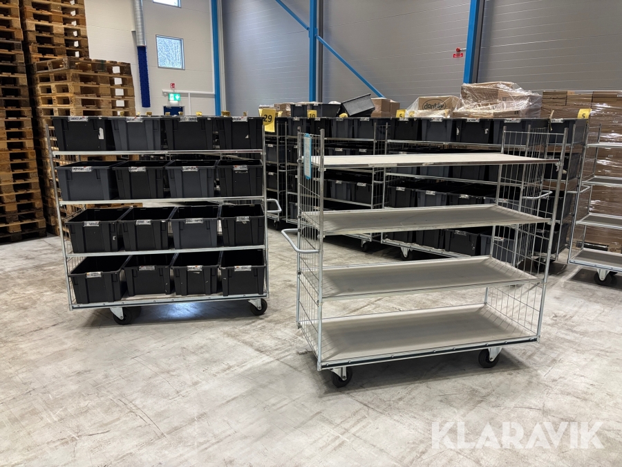Plockvagnar / Lagervagnar 30 st