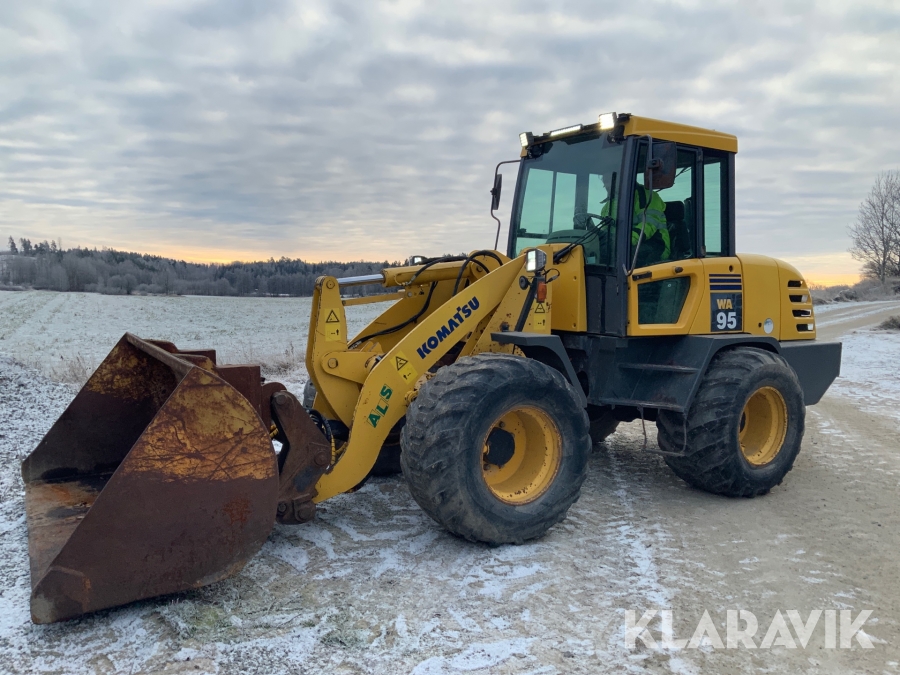 Lastmaskin Komatsu WA95-3