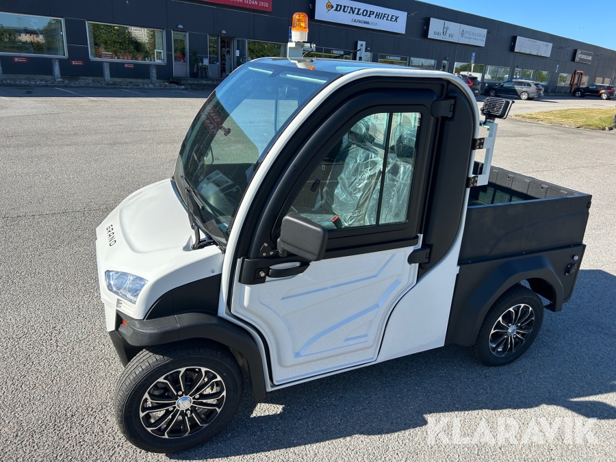 Arbetsfordon Grand Klass 2 med flak