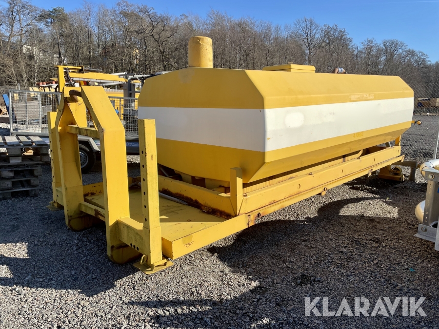 Bevattningstank Epok på lastväxlarram