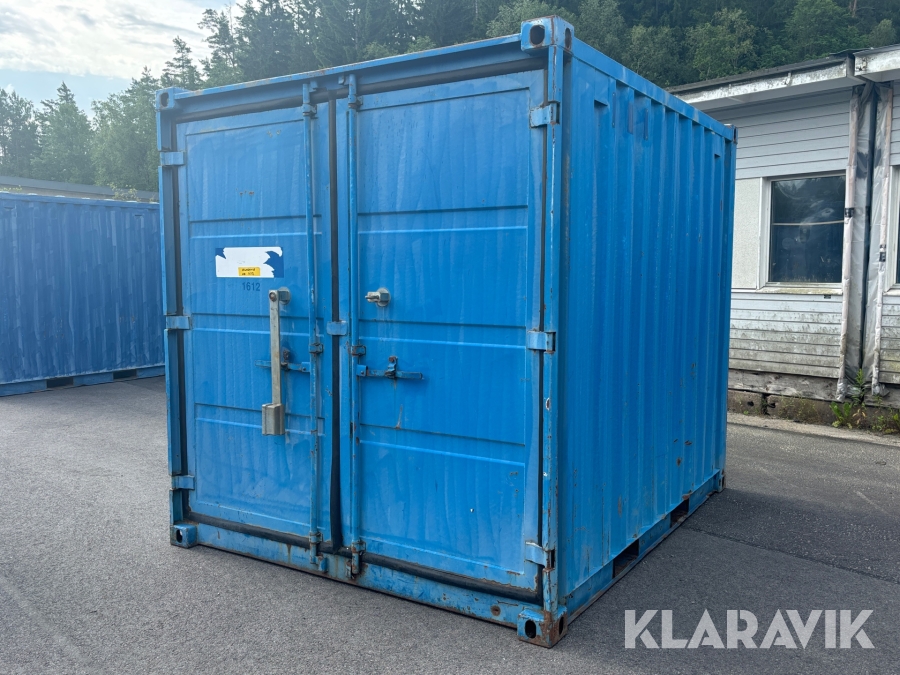 Förrådscontainer oisolerad 10-fot