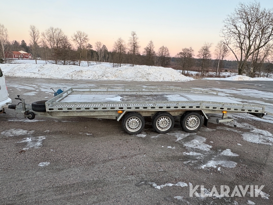 Biltransportsläp, ramper och vinch Rudwan EURO,B3500