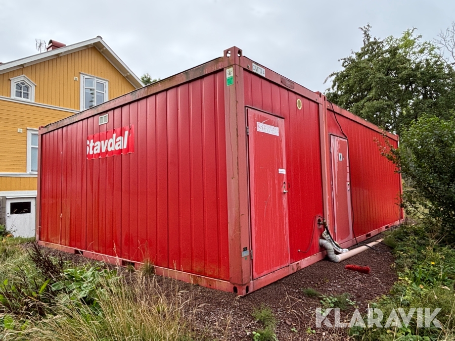 Personalmodul Containex OMTD4 2st stål