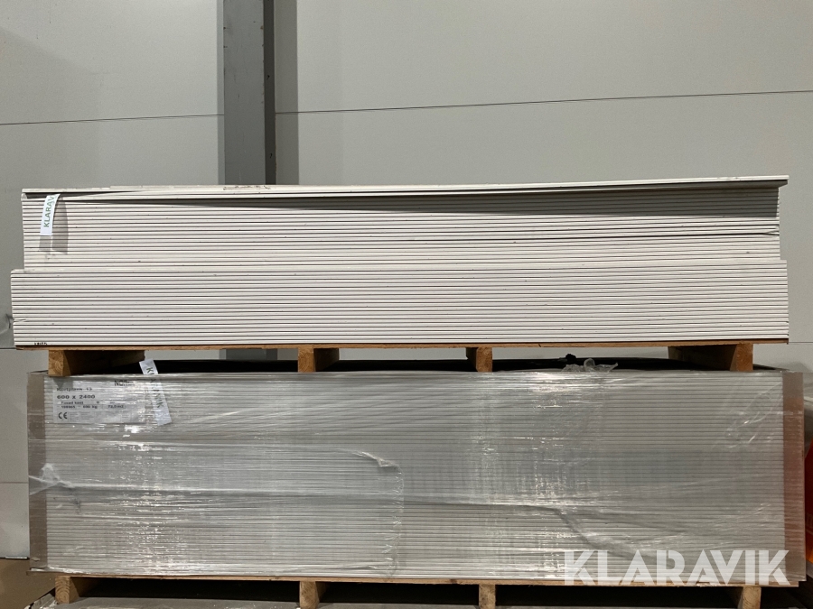 Gips Norgips Kortplank 13 600x2400, ca 90st