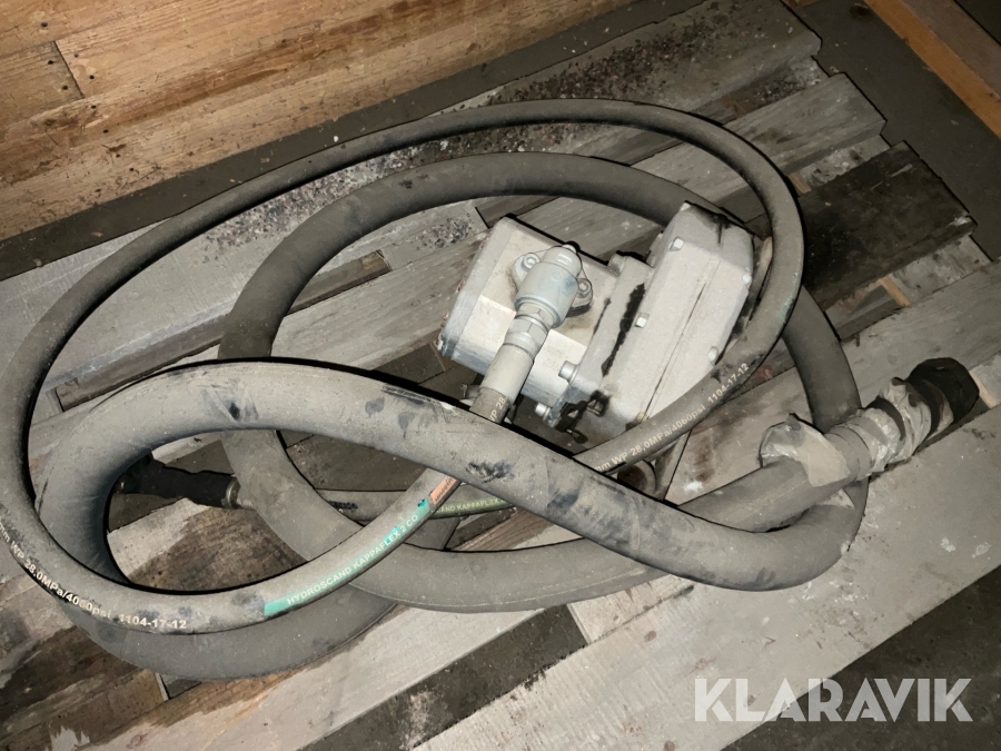 PWO driven hydraulpump