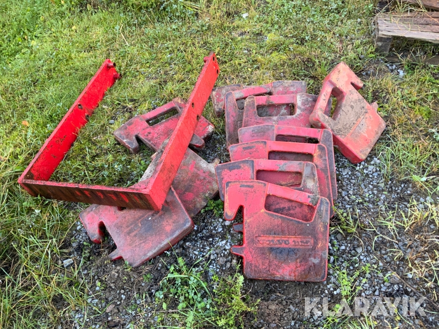 Frontvikter med brygga Volvo bm 650