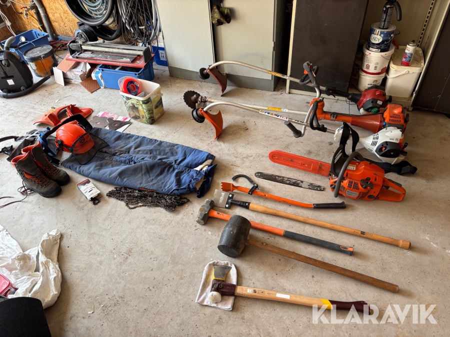 Paket med skogsutrustning Husqvarna