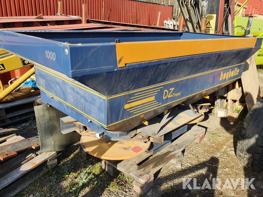 Konstgödselspridare Bogballe DZ Trend 1000