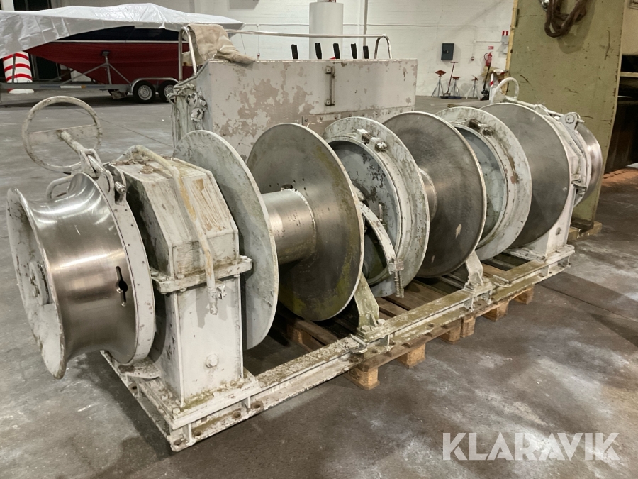 Hydrauliskt vajerspel Steen LWMA 125 Rostfri