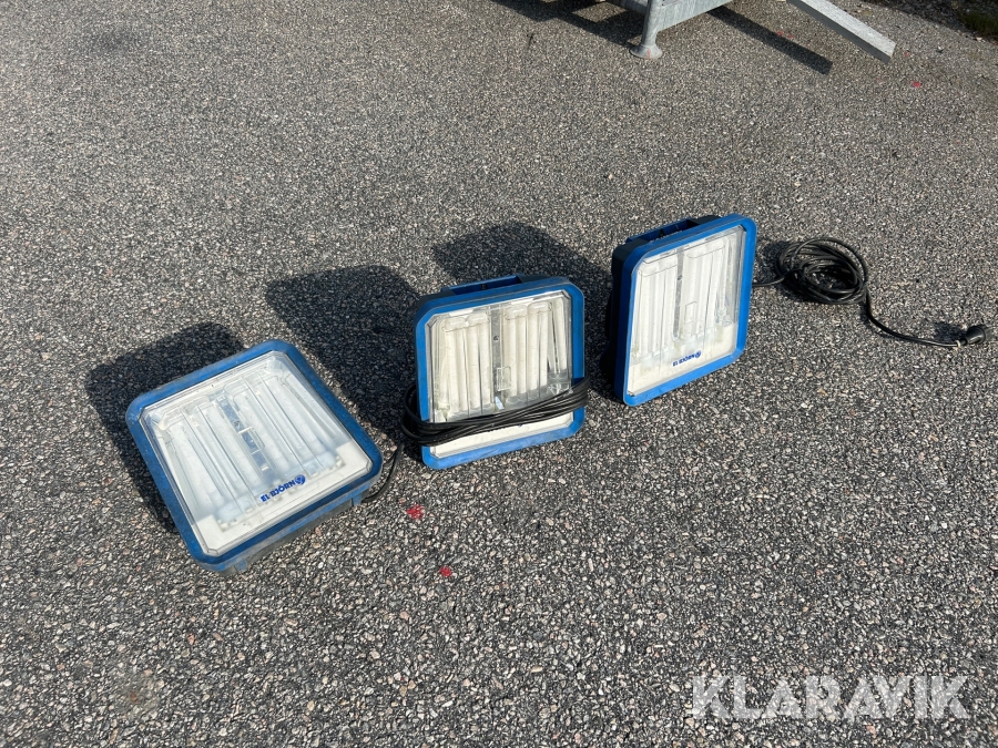 Bygglampor 3 st El-Björn 