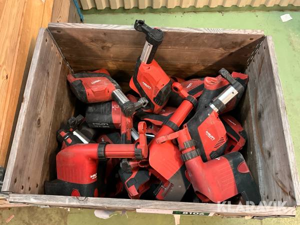 Dammutsug Hilti flera olika modeller 33st