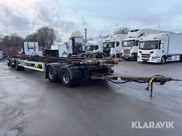 Lastväxlarsläp Närko D4YF51H11 4-axlad