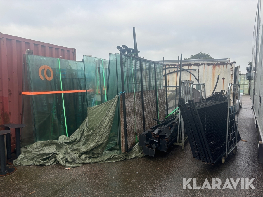 Padelbana för utomhusbruk med belysning