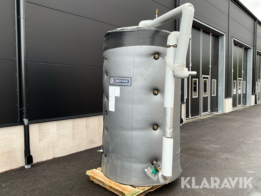 Bufferttank Cordivari Puffer VC 2000 för varmvatten