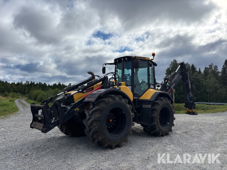 Grävlastare Huddig 1260D med Rototilt & skopor