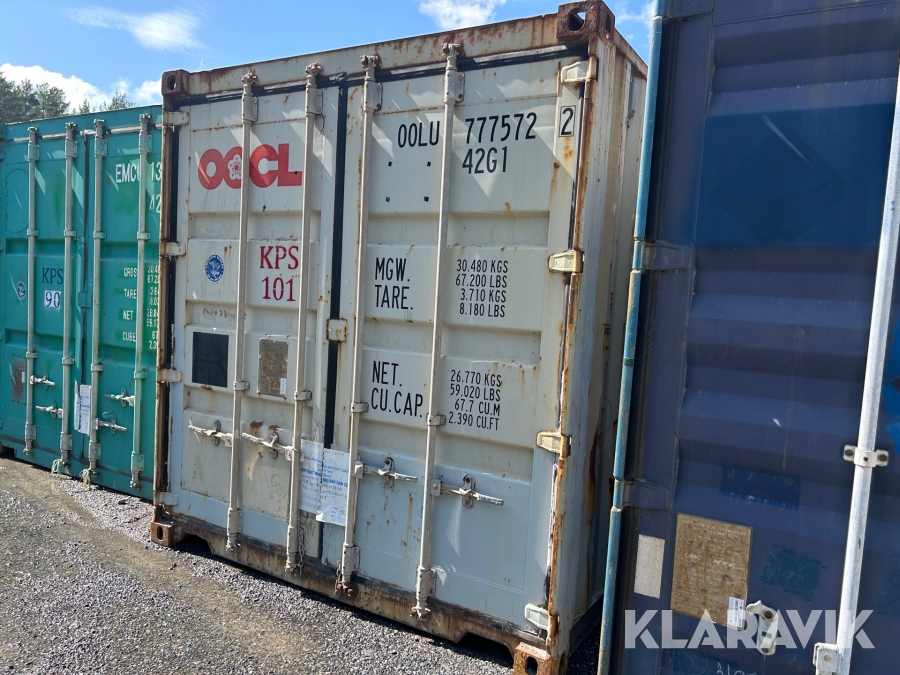 Container 40 fot beige
