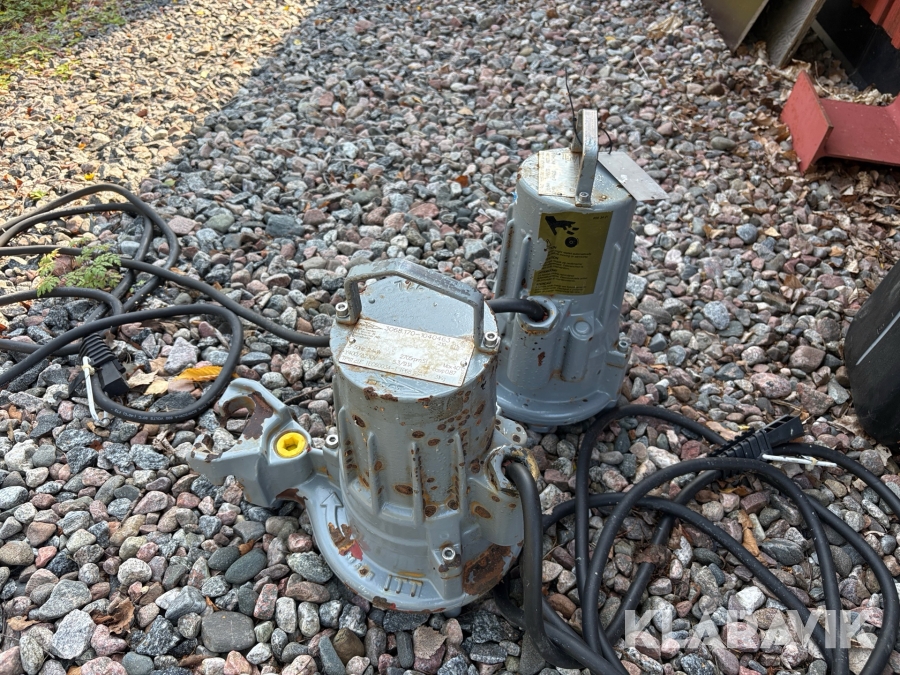 Dränkbar pump Xylem Water & Wastewater AB TP111 för avlopp