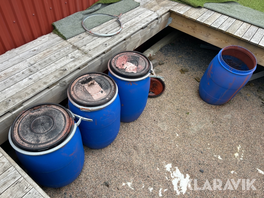Tunnor med låsbaralock   4 st