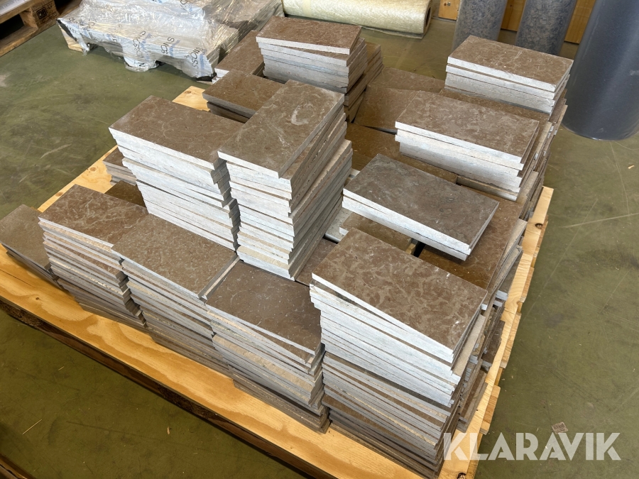 Ölandssten plattor grå/brun slipad