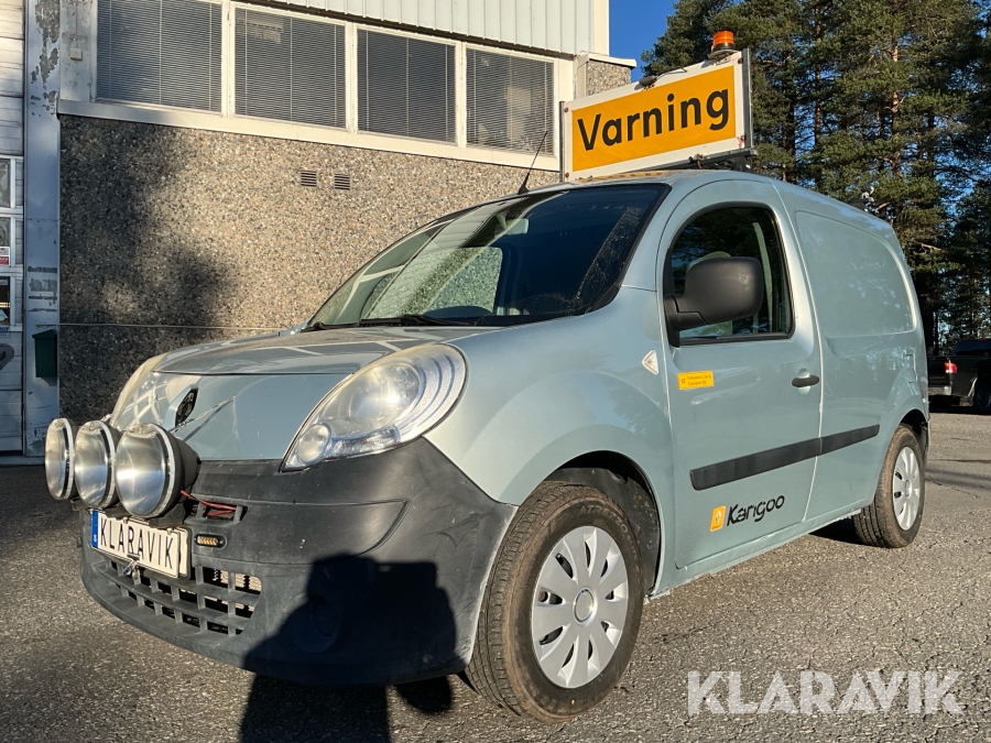 Skåpbil Renault Kangoo förbilsutrustad