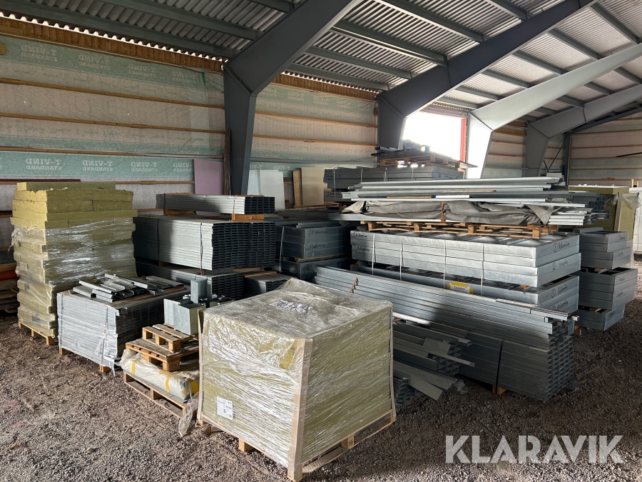 Isolerade väggblock + isolering.