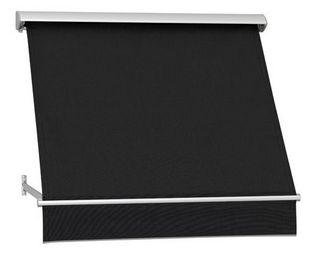 Svart Fönstermarkis 800mm (2pack)