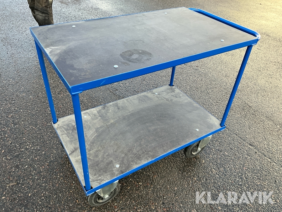 Verkstadsbord på hjul